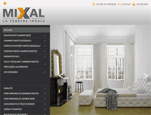 Tablet Screenshot of mixal.fr